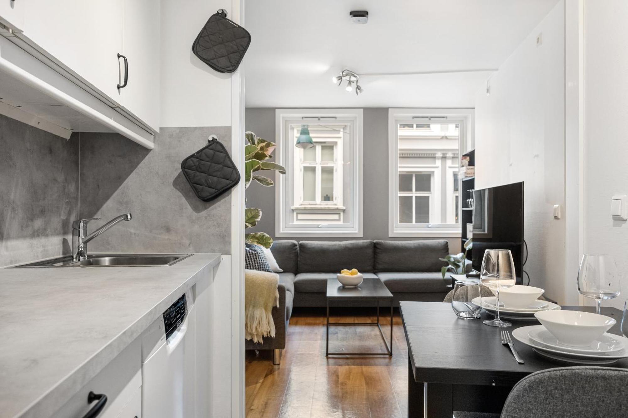 Family Friendly 3Br - Quiet Area - Behind Bryggen Apartamento Bergen Exterior foto